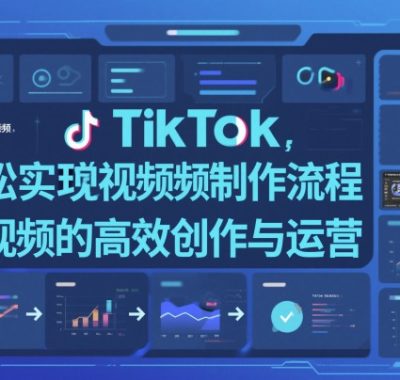 TikTok中视频制做流程，轻松实现Tk中视频的高效创作与运营
