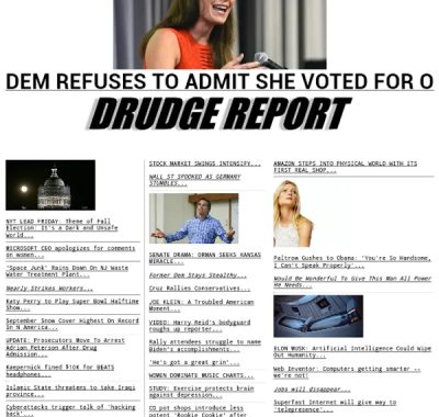 破旧网页年入几千万美金，Drudge Report到底凭啥？