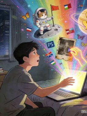 用蹩脚英语在海外网站上接活，赚的不是美金，是另一个世界的入场券