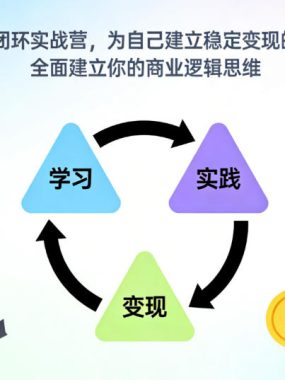 个人闭环实战营，为自己建立稳定变现的基础，全面建立你的商业逻辑思维