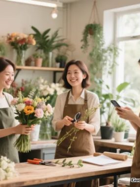 闺蜜联手创业记：三个普通女人的社区花店翻身之路