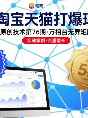 淘宝天猫打爆班原创技术第76期，万相台无界矩阵