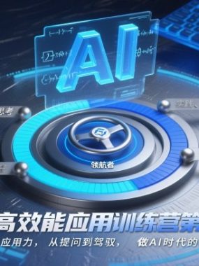 AI高效能应用训练营第一期，学会AI应用力，从提问到驾驭，做AI时代的领航者