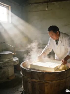 楼下那家夫妻豆腐坊，一年不开张，开张吃一年