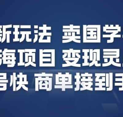 小红书新玩法，卖国学手机贴，蓝海项目，变现灵活，起号快，商单接到手软