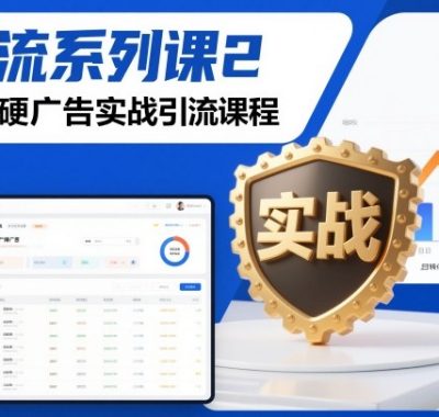 引流系列课2，微博硬广告实战引流课程