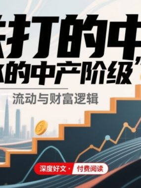 付费文章：铁打的中产，流水的中产阶级
