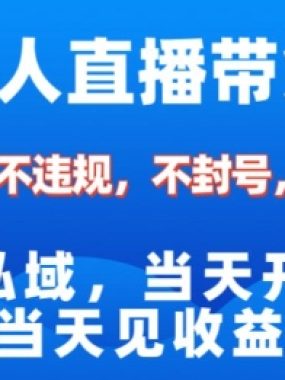 淘宝无人直播12.0，公域私域技术，不封号，不违规布局双十一流量风口，日入1k（独家技术）【揭秘】