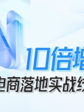 跨境电商10倍增效，跨境电商AI落地实战线上课