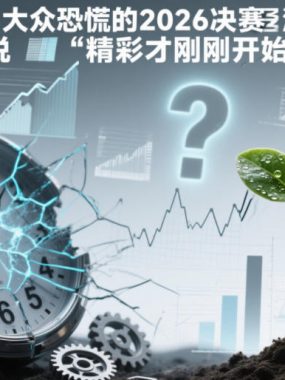 付费文章：大众恐慌的2026决赛淘汰年，为何我却说“精彩才刚刚开始”？
