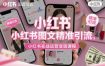 小红书图文精准引流，小红书实战运营变现课程