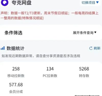 网盘拉新项目，新人可做，月入3000+ 不妨尝试一番，定能收获颇丰