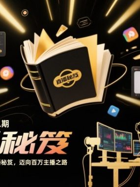 百万主播计划第二期，紧跟时代趋势，解锁直播秘笈，近向百万主播之路