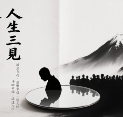人生三见一见天地见众生见自己，活出自我拥有清晰幸福人生，搞透人性