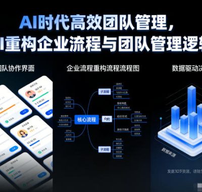 AI时代高效团队管理，AI重构企业流程与团队管理逻辑