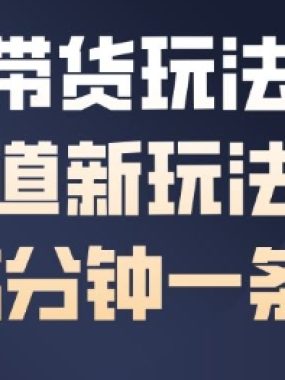 AI图文带货玩法，抖音母婴赛道新玩法，简单操作5分钟一条作品