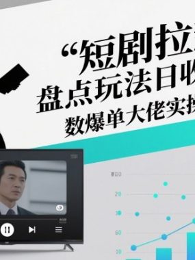 短剧拉新之盘点玩法日收益五位数爆单大佬实操经验分享