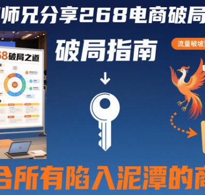 贾真师兄分享268电商破局之道-适合所有陷入泥潭的商家