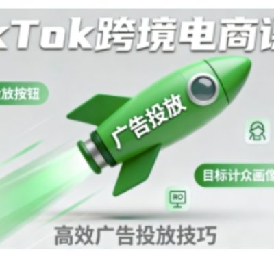 TikTok跨境电商全流程实操课，助力从业者掌握TikTok跨境电商运营核心技能，高效开展业务