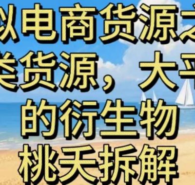 虚拟电商之二—另类的货源，大平台的衍生物