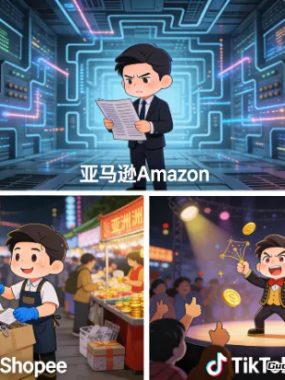 跨境电商平台哪个更适合新人做？你先敢不敢往你家小区门口摆个摊