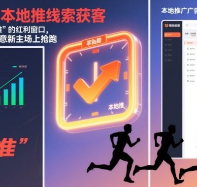 AD+本地推线索获客，把握“入推”的红利窗口，在线索生意新主场上抢跑