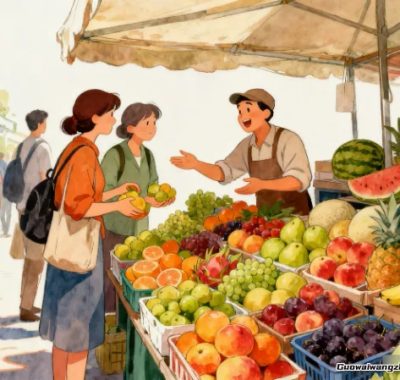 小区门口卖水果，也能搞出点名堂来，小本买卖藏着大道理